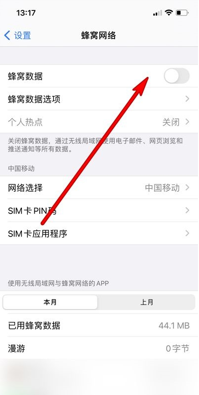 苹果12蜂窝数据如何打开?苹果12蜂窝数据打开步骤