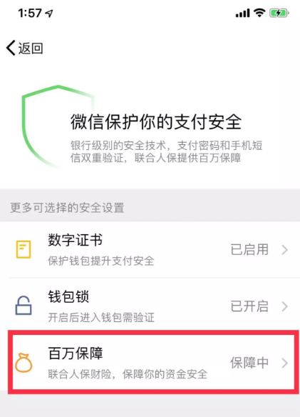 微信钱包提高安全性的操作技巧