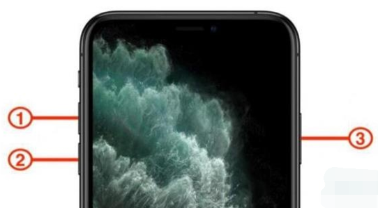 iPhone11强制重启手机的操作过程