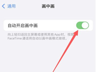 苹果13怎样设置画中画?苹果13启用画中画教程